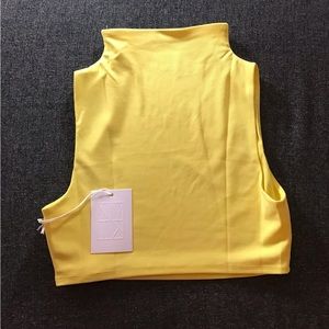 Not Yours To Keep brand new ,mockneck crop top. Size s